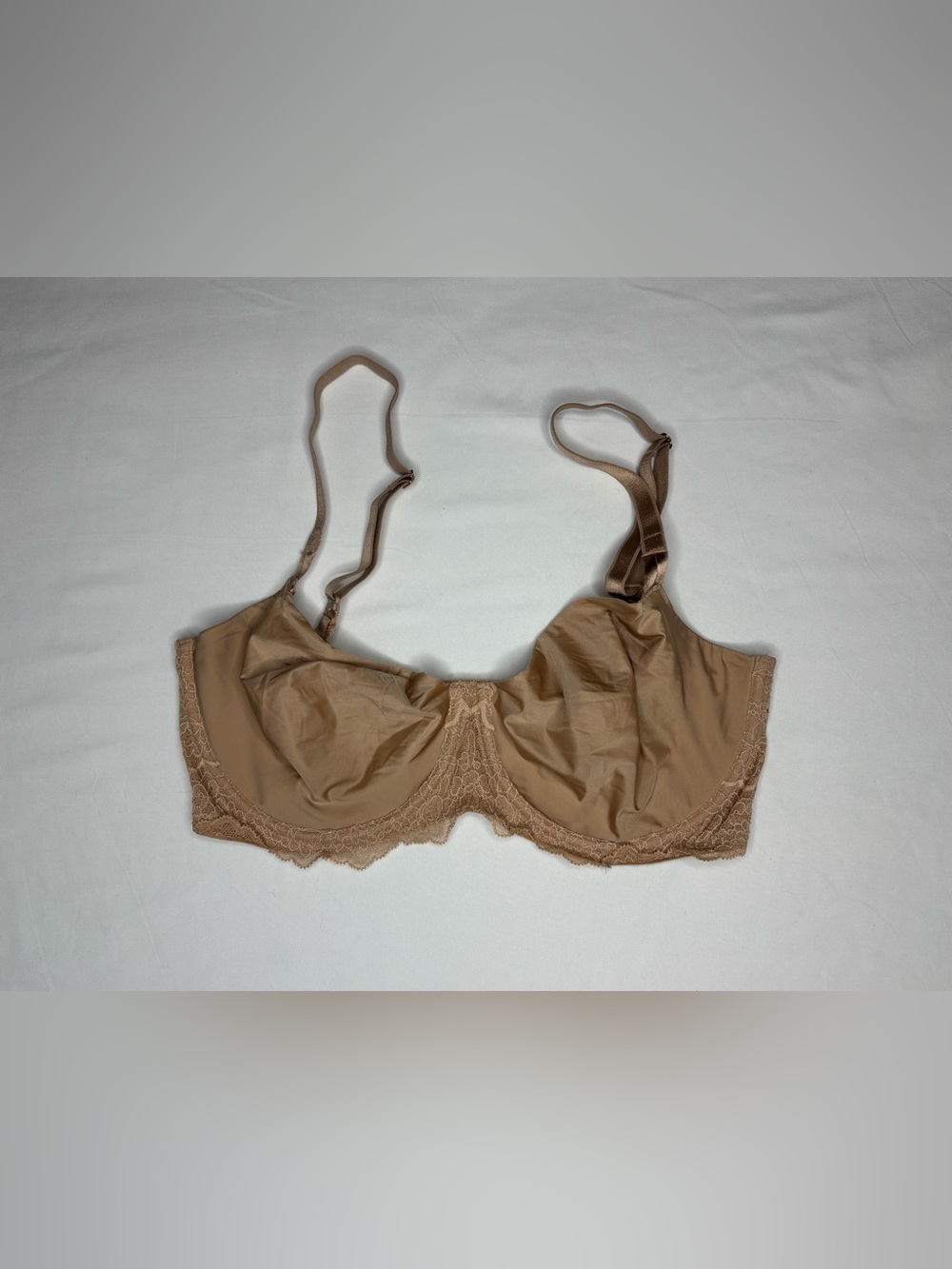 Victoria's Secret Nude Lace-Trim Underwire Bra